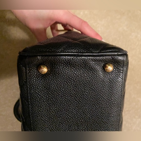 Authentic Chanel caviar bowler bag black - Picture 8 of 11